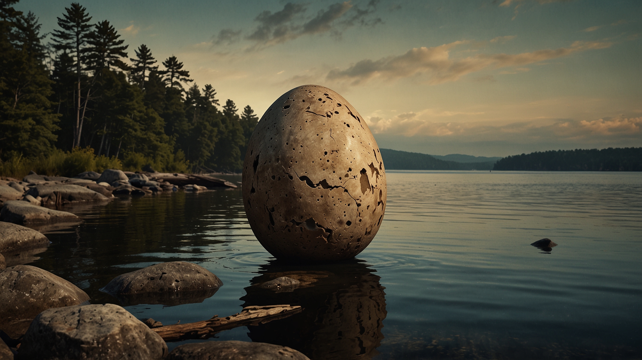 The Enigmatic Egg: Unraveling the Mystery Stone of Lake Winnipesaukee